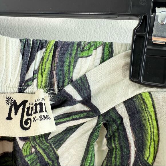 Show Me Your Mumu Gracias Gaucho Pant Peruvian Palm Breeze Cropped Wide Leg XS - Picture 10 of 12